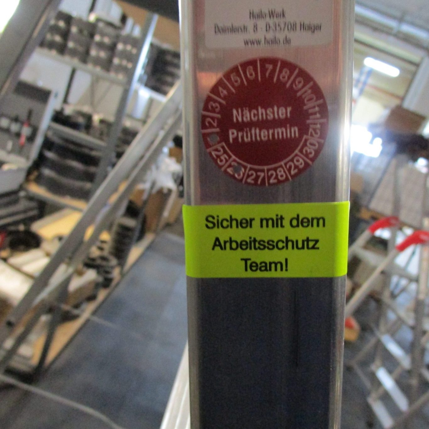 Prüfung von Betriebsmitteln Sicherheitstechnische Prüfungen vom Arbeitsschutz Team